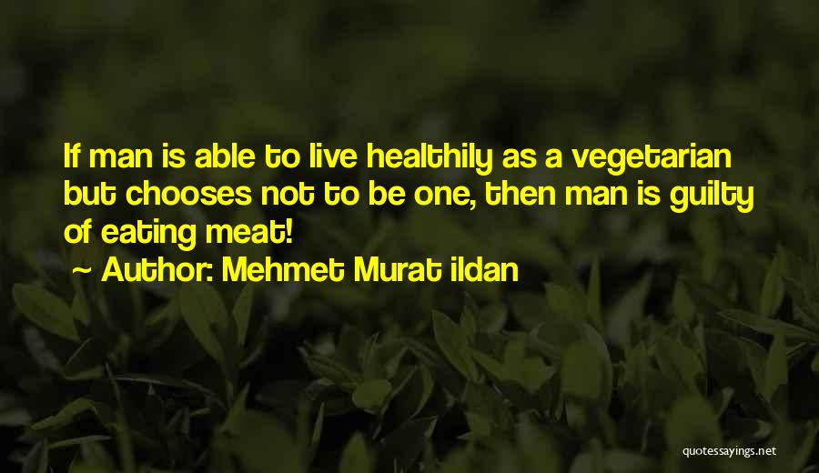 Eating Meat Quotes By Mehmet Murat Ildan