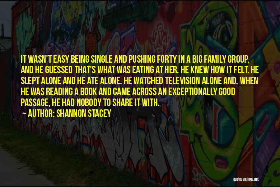 Eating Out Alone Quotes By Shannon Stacey