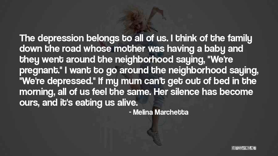 Eating When Depressed Quotes By Melina Marchetta