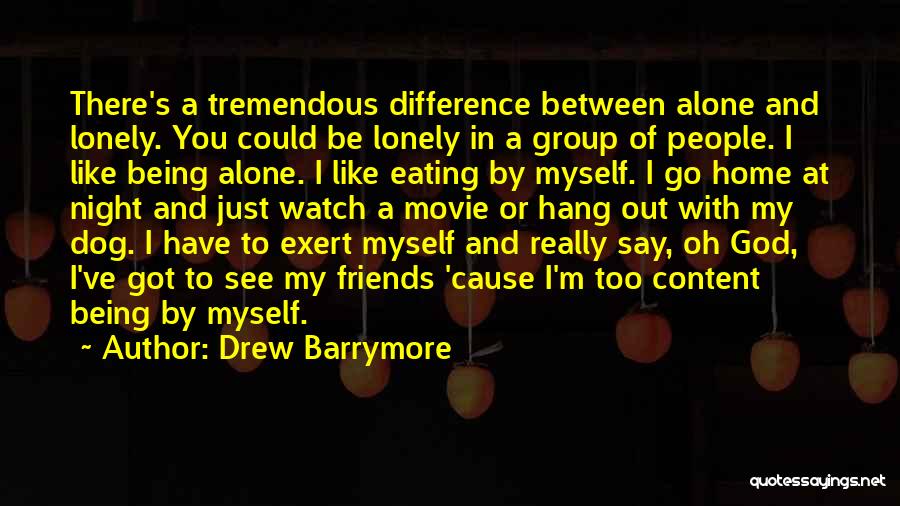 Eating With Friends Quotes By Drew Barrymore