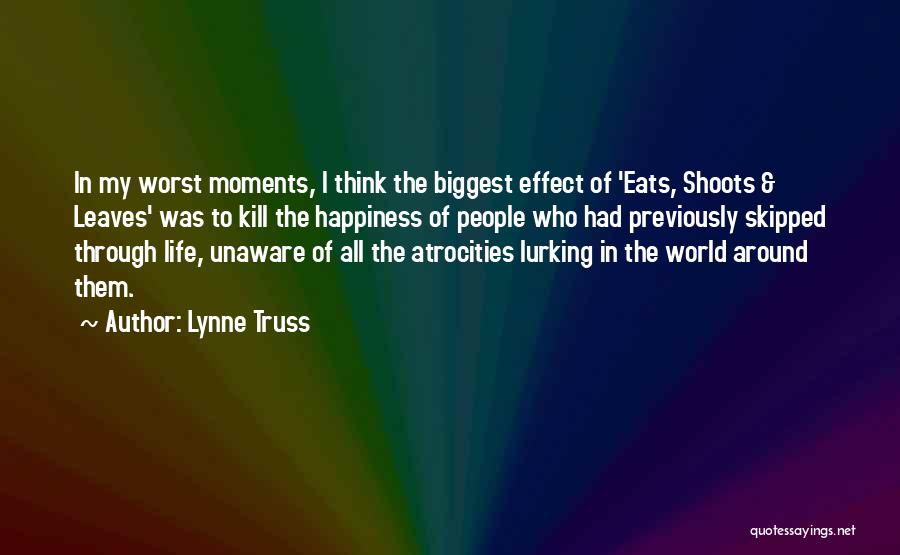 Eats Shoots And Leaves Quotes By Lynne Truss