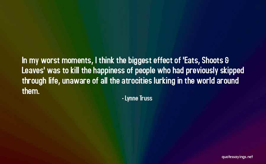 Eats Shoots And Leaves Quotes By Lynne Truss