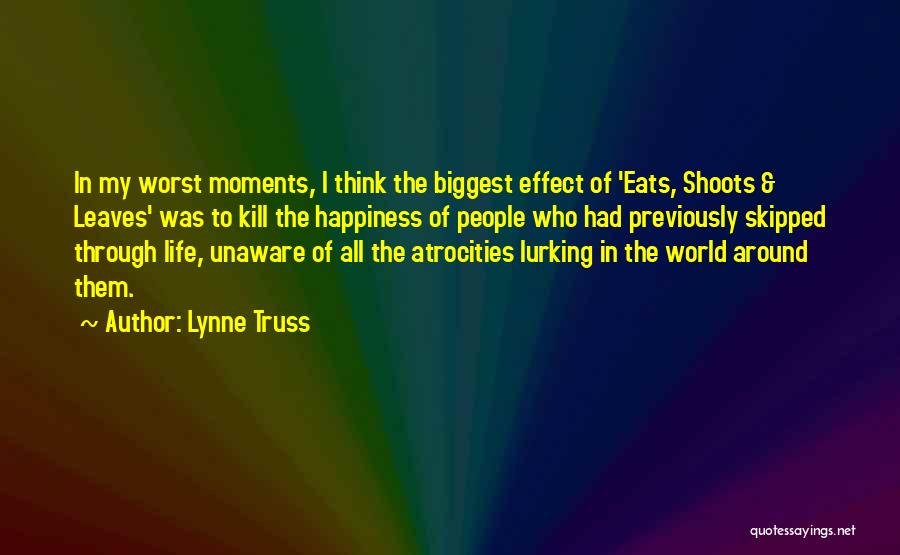 Eats Shoots Leaves Quotes By Lynne Truss