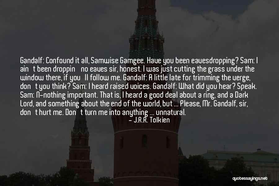 Eavesdropping Quotes By J.R.R. Tolkien Eavesdropping Quotes By J.R.R. Tolkien