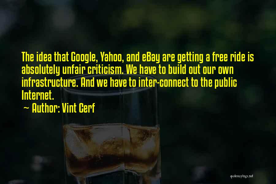Ebay Quotes By Vint Cerf