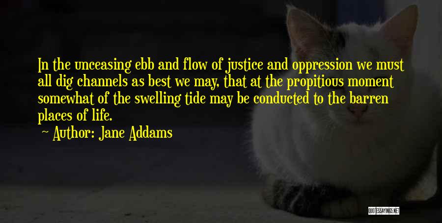 Ebb And Flow Quotes By Jane Addams