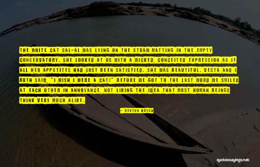 Ebens Hearth Quotes By Denton Welch