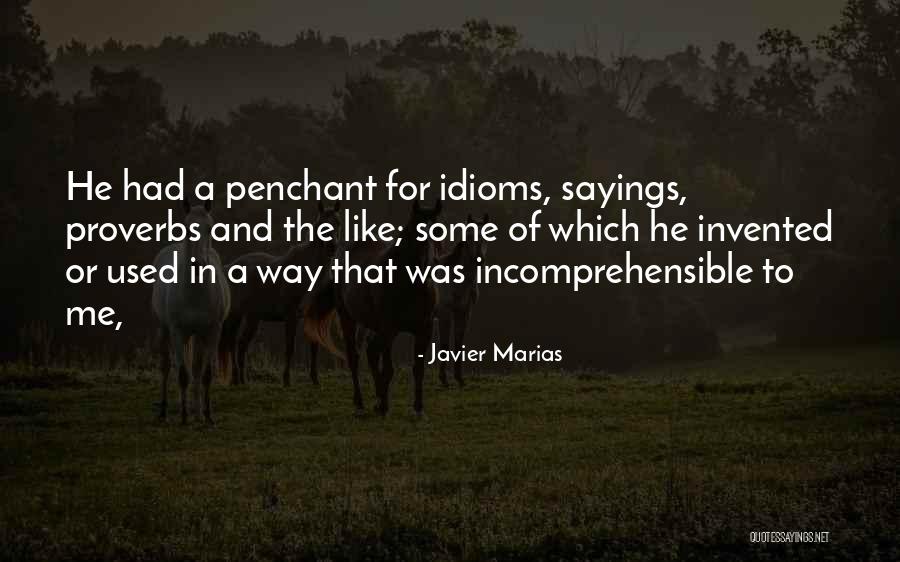 Eberwein Clinton Quotes By Javier Marias Eberwein Clinton Quotes By Javier Marias