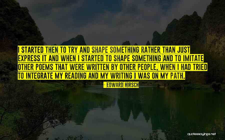 Ebubekir Sofuoglu Quotes By Edward Hirsch Ebubekir Sofuoglu Quotes By Edward Hirsch