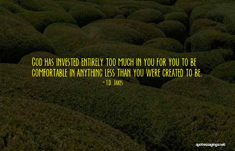 Echar In English Quotes By T.D. Jakes