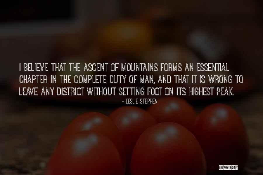 Echasse Quotes By Leslie Stephen Echasse Quotes By Leslie Stephen
