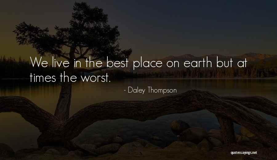 Echivalent Drojdie Quotes By Daley Thompson