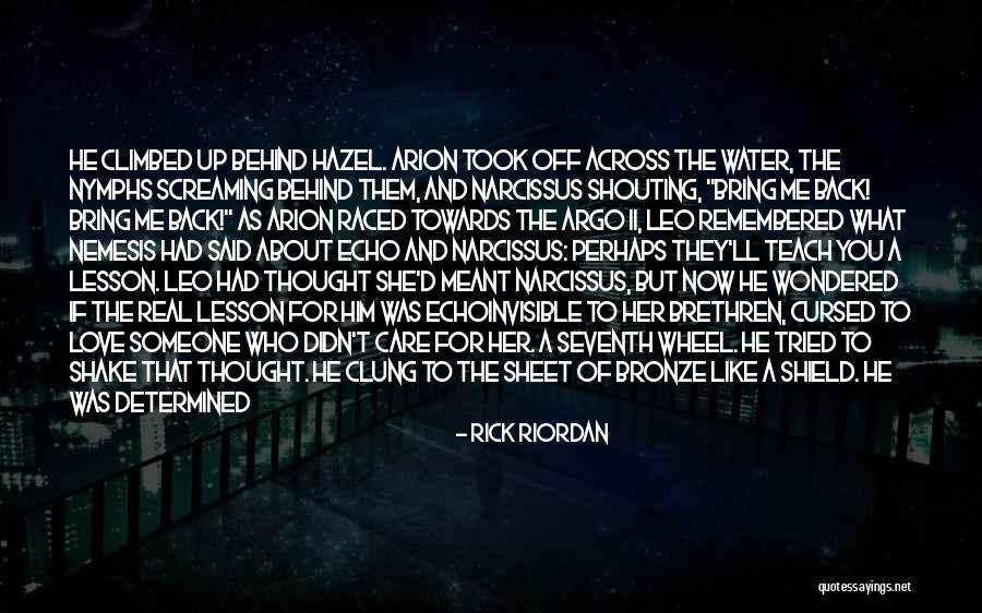 Echo And Narcissus Quotes By Rick Riordan Echo And Narcissus Quotes By Rick Riordan