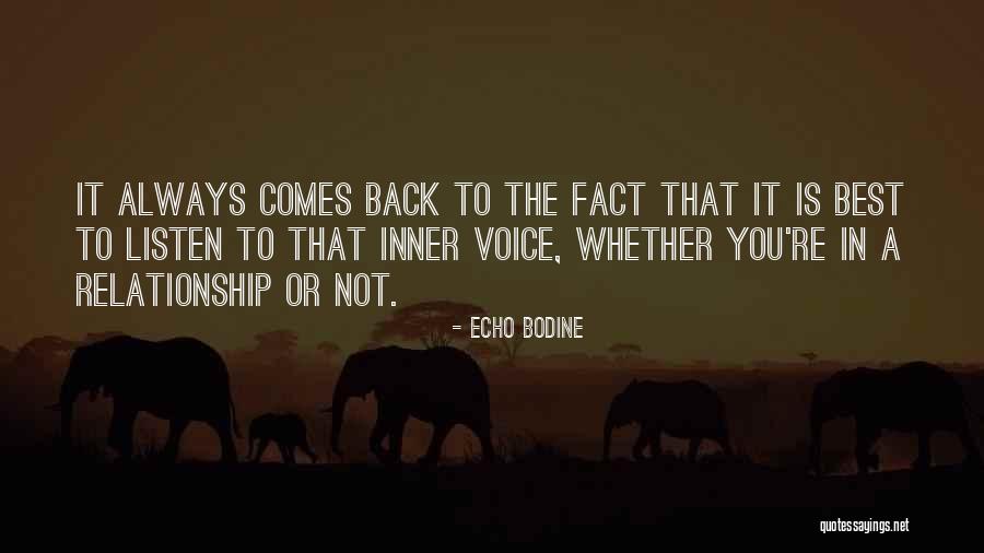 Echo Bodine Quotes 1609304 Echo Bodine Quotes 1609304