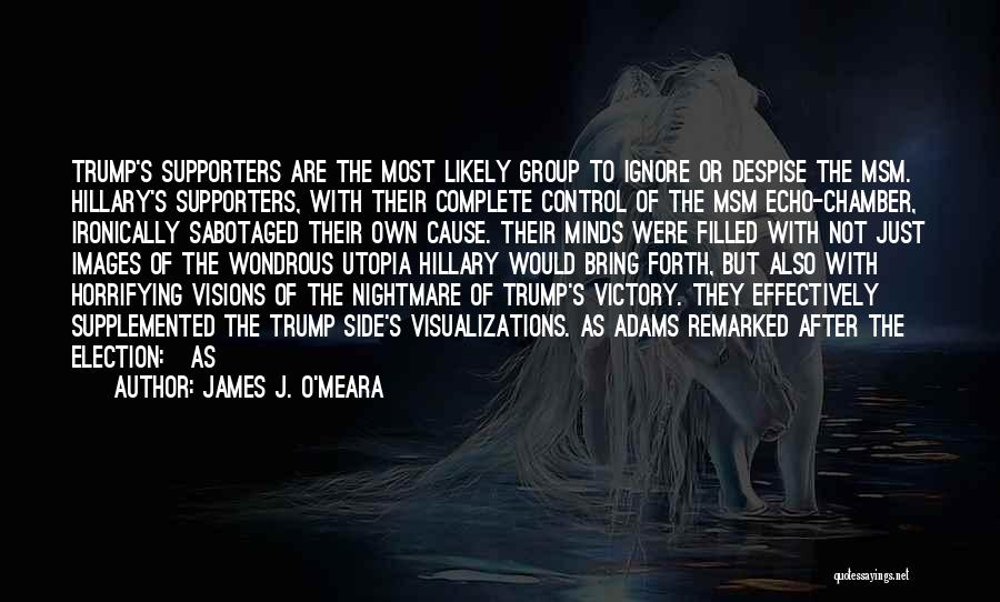 Echo Chamber Quotes By James J. O'Meara