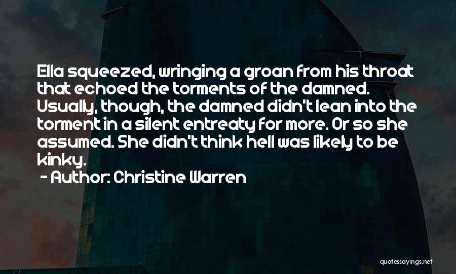 Echoed Quotes By Christine Warren