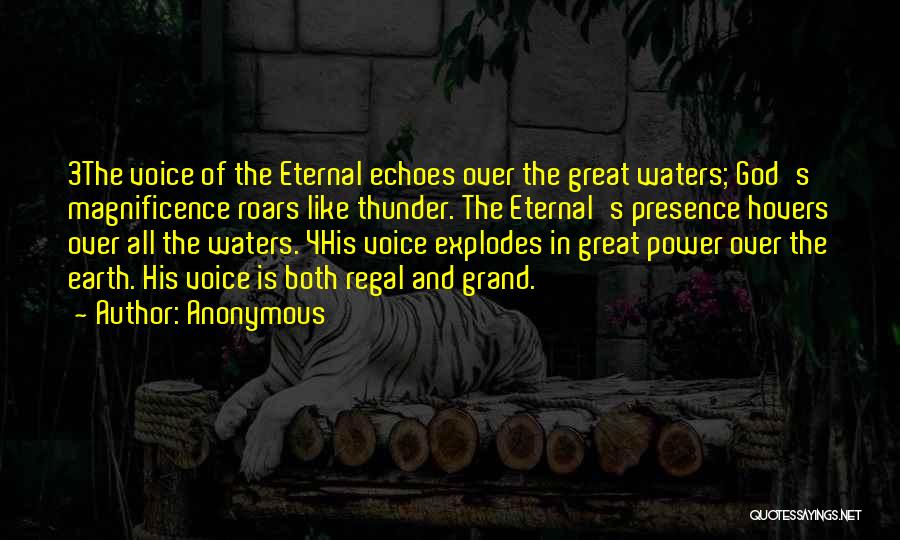 Echoes Quotes By Anonymous