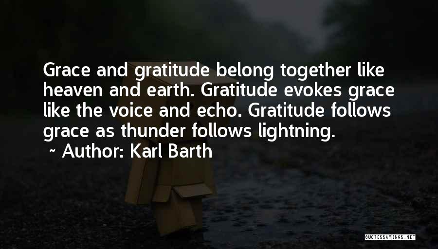 Echoes Quotes By Karl Barth