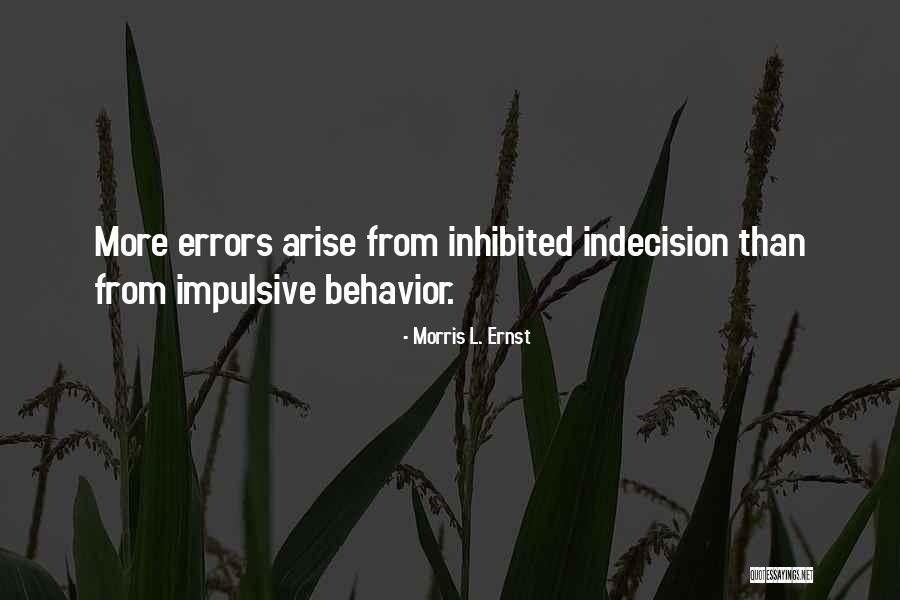 Echohawk Lds Quotes By Morris L. Ernst