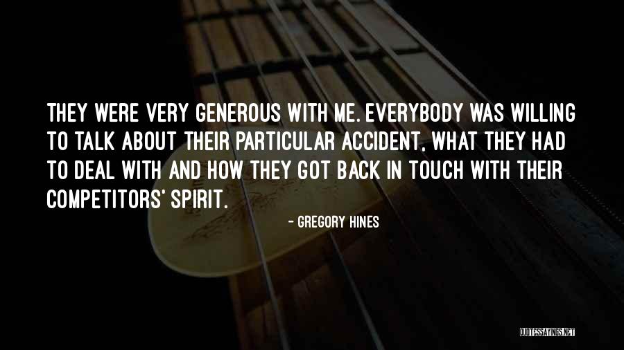 Echoing In Ear Quotes By Gregory Hines Echoing In Ear Quotes By Gregory Hines