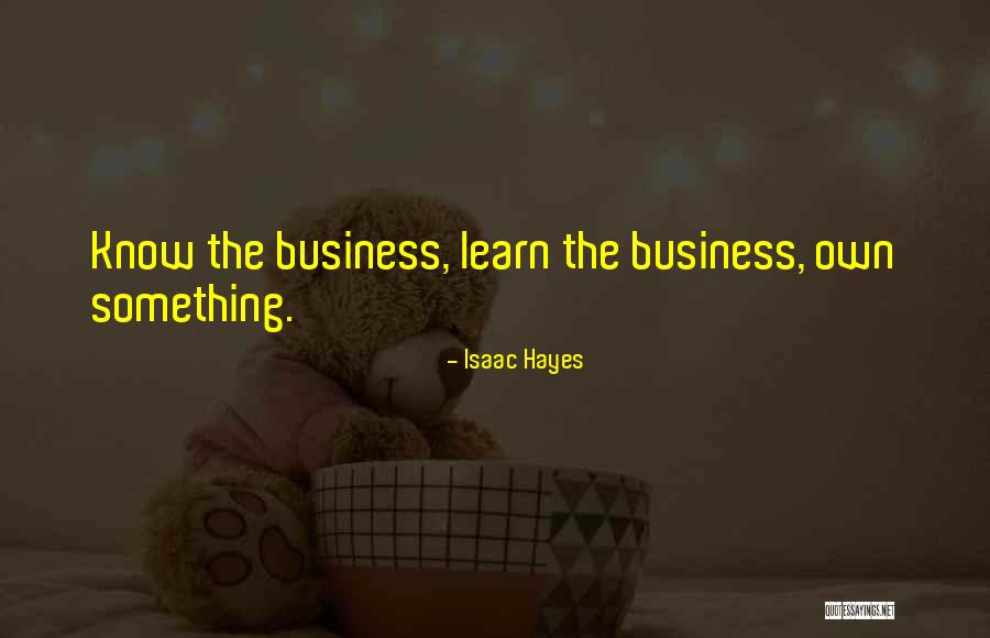 Eckberg Stephanie Quotes By Isaac Hayes