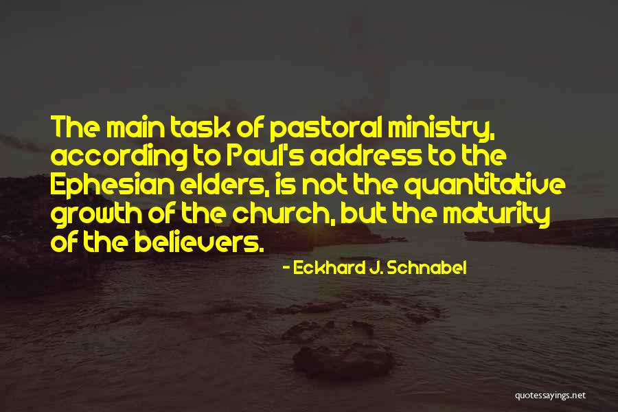 Eckhard Quotes By Eckhard J. Schnabel Eckhard Quotes By Eckhard J. Schnabel