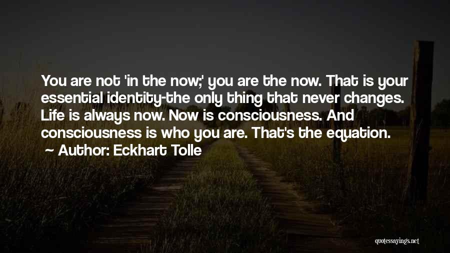 Eckhart Tolle's Quotes By Eckhart Tolle