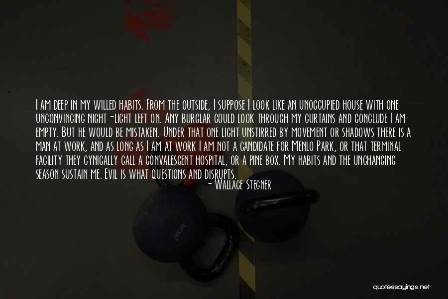 Ecky Quotes By Wallace Stegner Ecky Quotes By Wallace Stegner