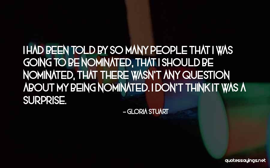 Eclair Dessert Quotes By Gloria Stuart Eclair Dessert Quotes By Gloria Stuart