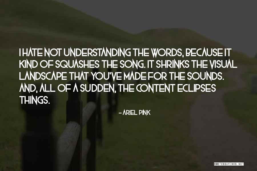 Eclipses Quotes By Ariel Pink Eclipses Quotes By Ariel Pink
