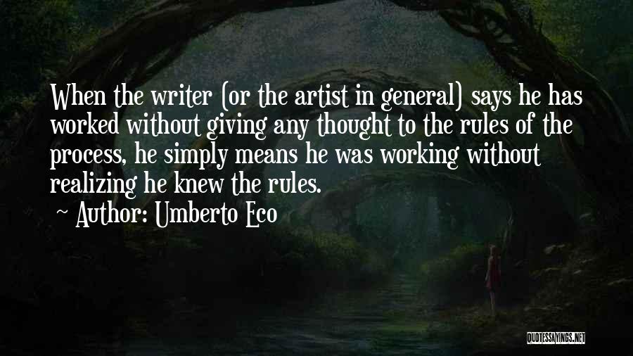 Eco Art Quotes By Umberto Eco