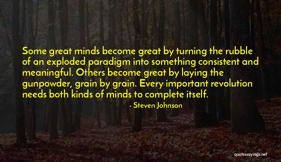 Ecological Consciousness Quotes By Steven Johnson Ecological Consciousness Quotes By Steven Johnson
