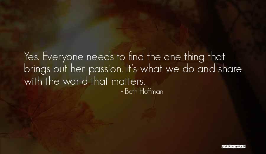 Ecological Health Quotes By Beth Hoffman Ecological Health Quotes By Beth Hoffman