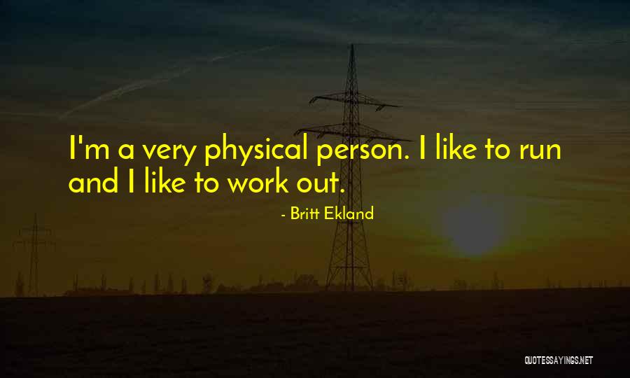 Ecological Systems Quotes By Britt Ekland Ecological Systems Quotes By Britt Ekland