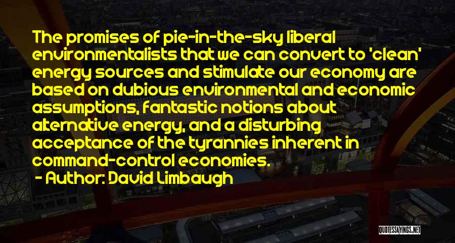Economic Assumptions Quotes By David Limbaugh