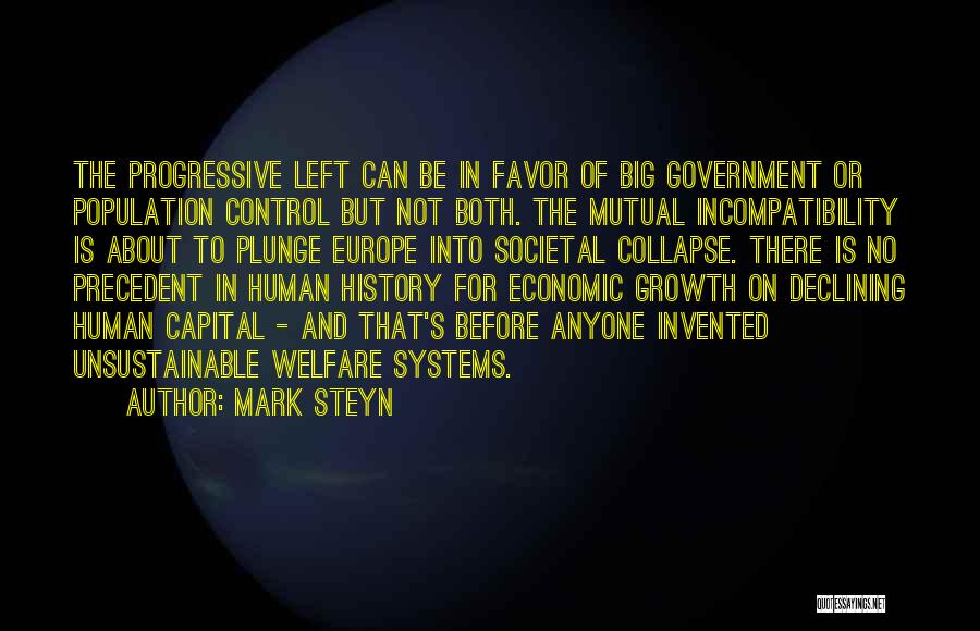 Economic Collapse Quotes By Mark Steyn