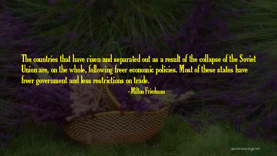 Economic Collapse Quotes By Milton Friedman