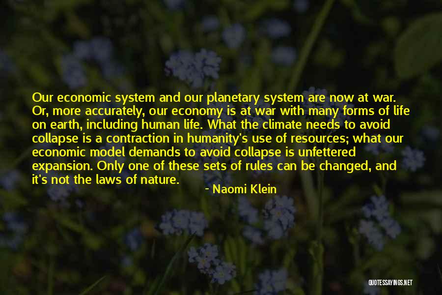 Economic Collapse Quotes By Naomi Klein