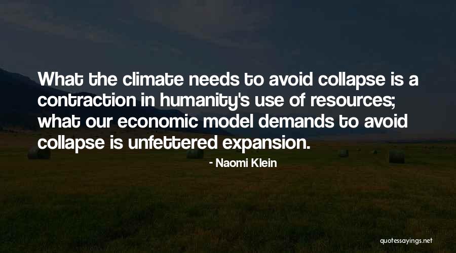 Economic Collapse Quotes By Naomi Klein