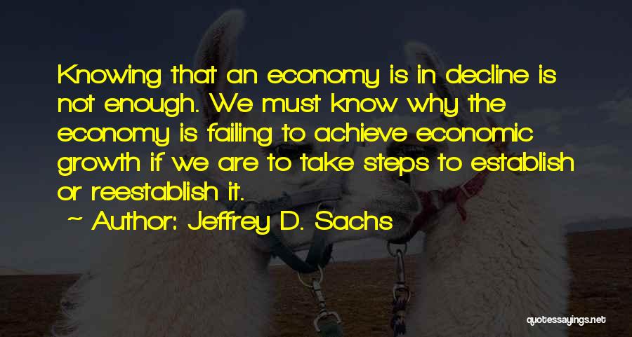 Economic Decline Quotes By Jeffrey D. Sachs