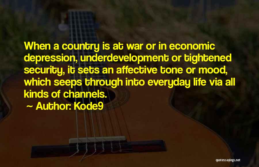 Economic Depression Quotes By Kode9
