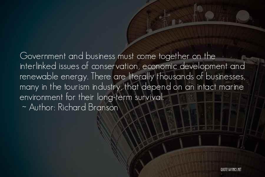 Economic Development And Environment Quotes By Richard Branson