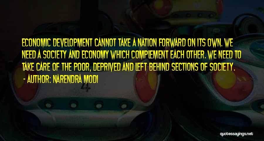 Economic Development Of India Quotes By Narendra Modi