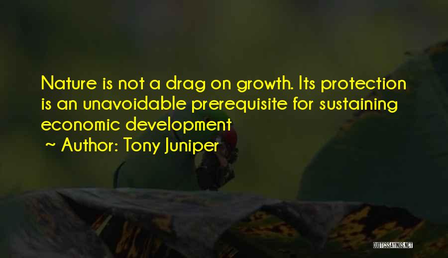 Economic Development Vs Environment Quotes By Tony Juniper