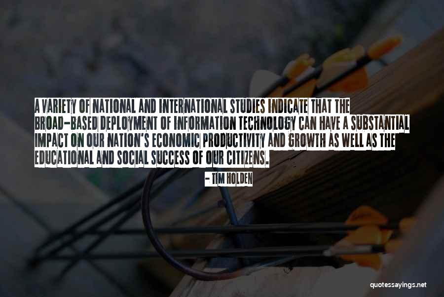 Economic Impact Quotes By Tim Holden Economic Impact Quotes By Tim Holden