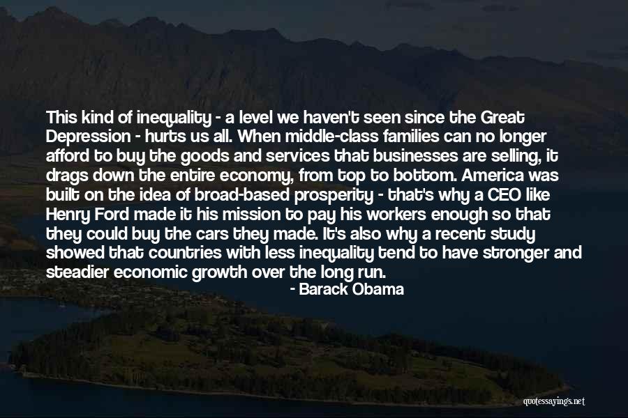 Economic Inequality Quotes By Barack Obama