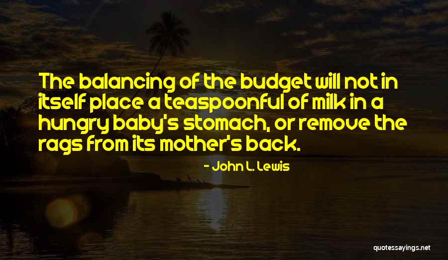 Economic Inequality Quotes By John L. Lewis