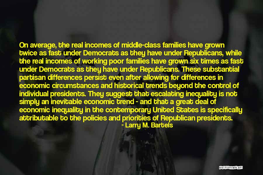Economic Inequality Quotes By Larry M. Bartels Economic Inequality Quotes By Larry M. Bartels