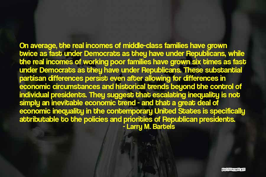 Economic Inequality Quotes By Larry M. Bartels