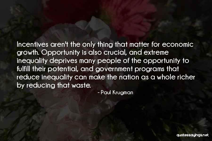 Economic Inequality Quotes By Paul Krugman